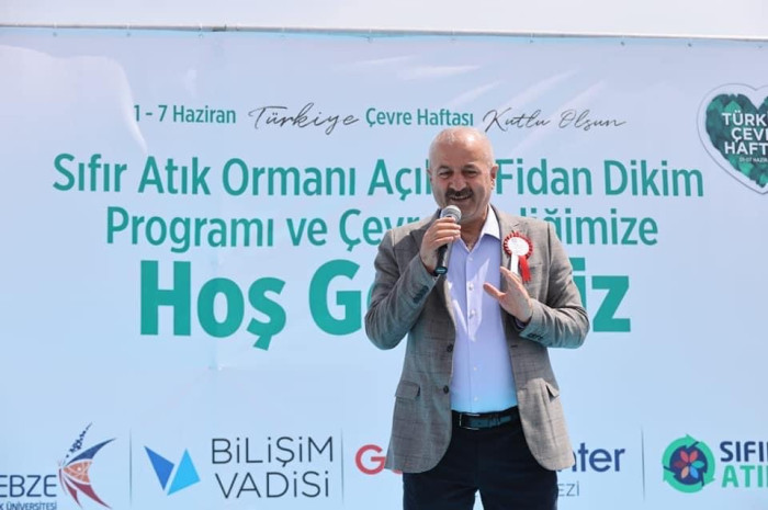 Gebze sıfır atık ormanı fidan dikim fotoğrafları, Gebze sıfır atık fotoğrafları, Gebze belediyesi Sıfır atık ormanı
