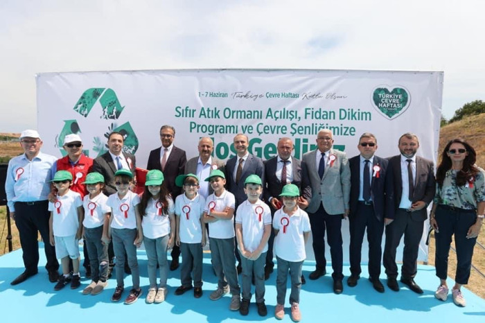 Gebze sıfır atık ormanı fidan dikim fotoğrafları, Gebze sıfır atık fotoğrafları, Gebze belediyesi Sıfır atık ormanı