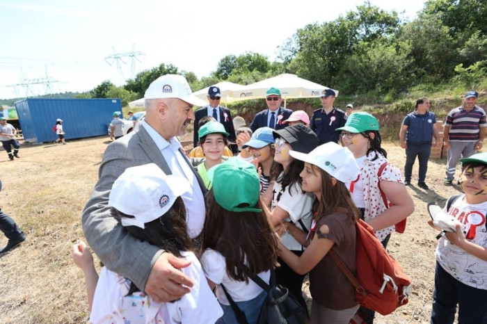 Gebze sıfır atık ormanı fidan dikim fotoğrafları, Gebze sıfır atık fotoğrafları, Gebze belediyesi Sıfır atık ormanı