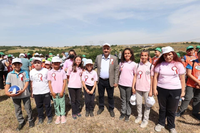 Gebze sıfır atık ormanı fidan dikim fotoğrafları, Gebze sıfır atık fotoğrafları, Gebze belediyesi Sıfır atık ormanı