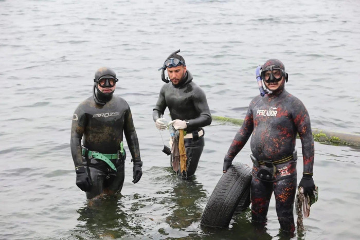 ESKİHİSAR'DA DENİZDEN ÇIKANLAR