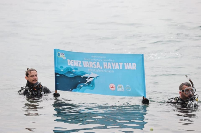 ESKİHİSAR'DA DENİZDEN ÇIKANLAR