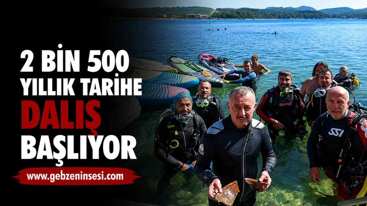 2 bin 500 yıllık tarihe dalış başlıyor