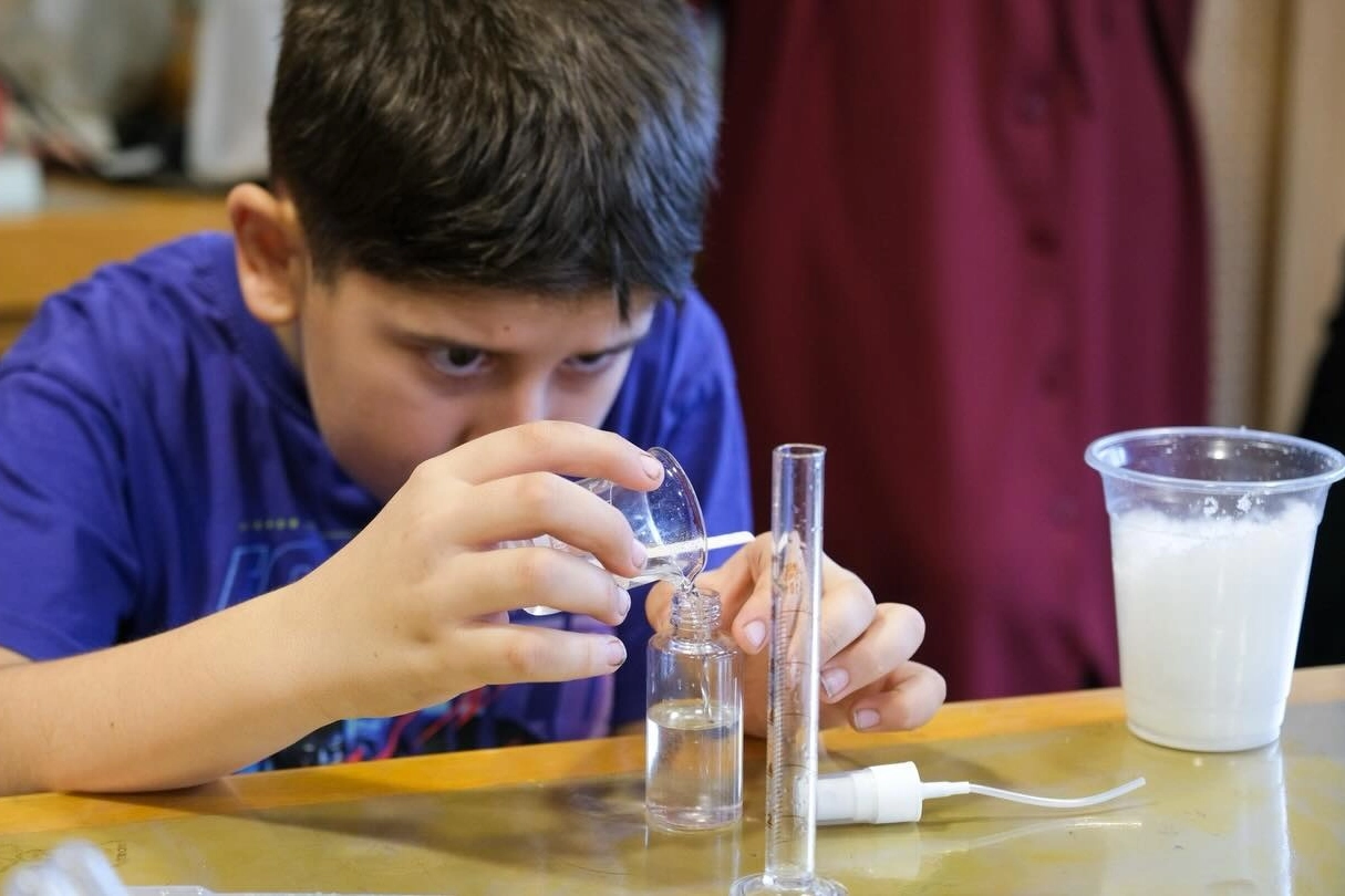 Kocaelili &ccedil;ocuklar 'Okula Bi Mola'da bilimle buluştu