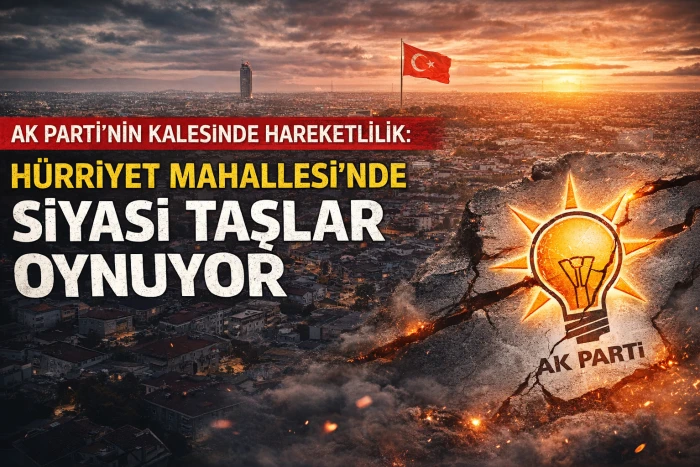 AK Parti&rsquo;nin Kalesinde Hareketlilik: H&uuml;rriyet Mahallesi&rsquo;nde Siyasi Taşlar Oynuyor