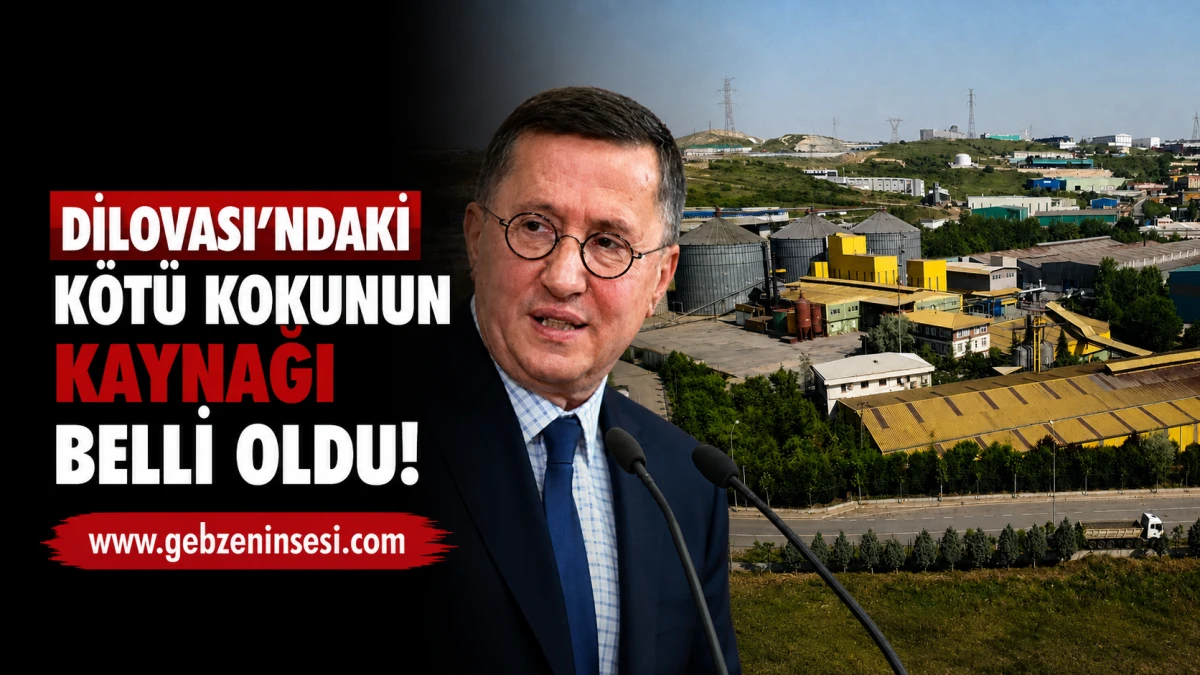 Dilovası&rsquo;ndaki K&ouml;t&uuml; Kokunun Kaynağı Belli Oldu!