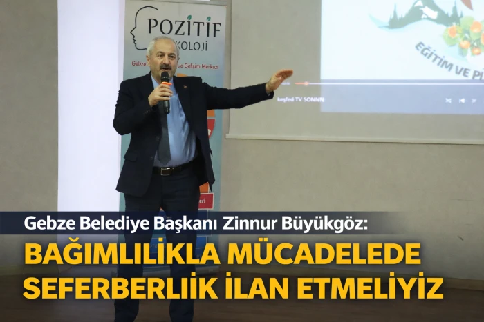 Gebze Belediye Başkanı Zinnur B&uuml;y&uuml;kg&ouml;z&rsquo;den &Ccedil;arpıcı Uyarı