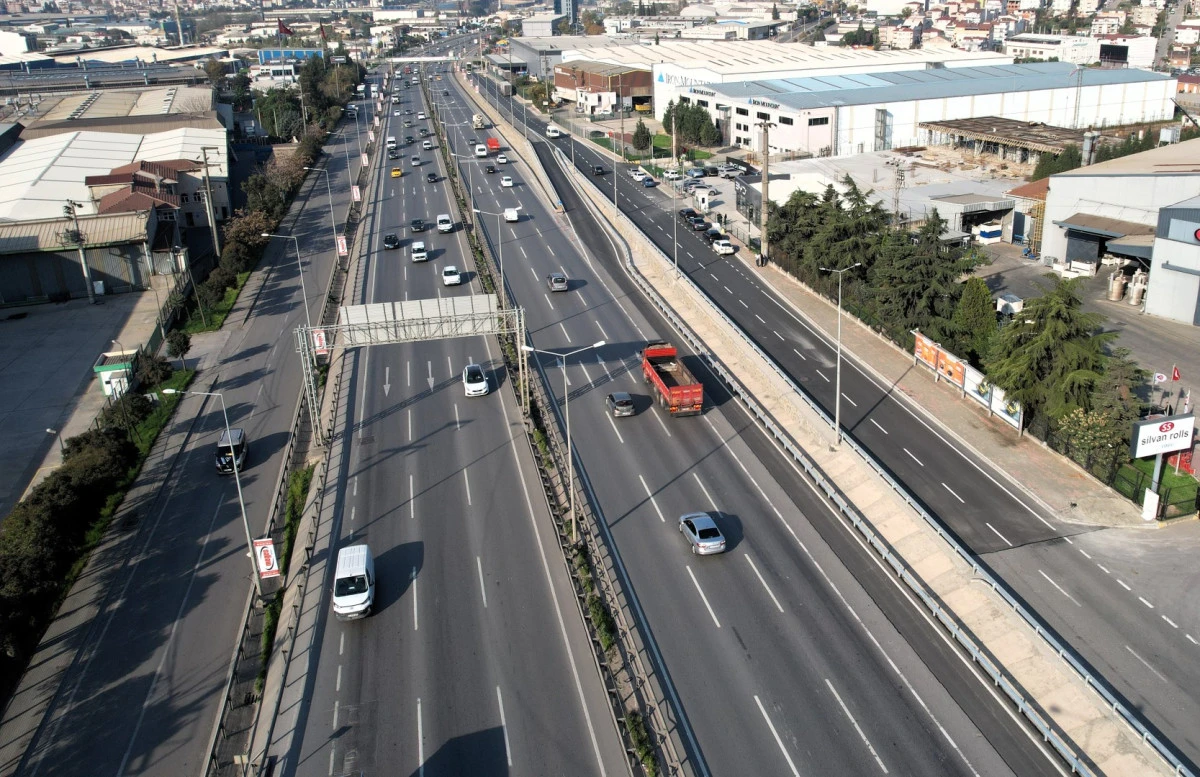 Gebze Beylikbağı’na Yeni Katılım Şeridi Hizmete Açıldı