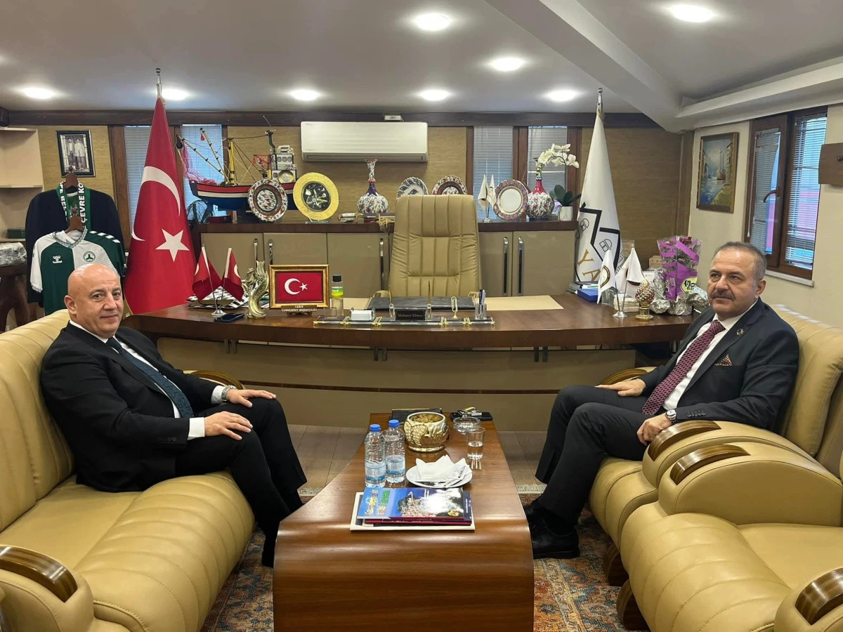 Gebze Cumhuriyet Başsavcısı Metin Uslu&rsquo;dan Mehmet Elmas&rsquo;a Ziyaret