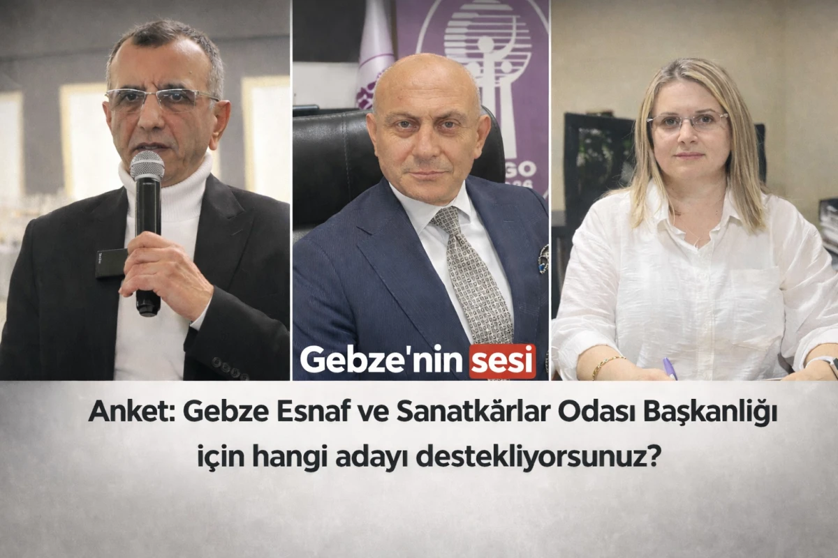 Gebze Esnaf ve Sanatk&acirc;rlar Odası Se&ccedil;imi 24 Ocak&rsquo;ta