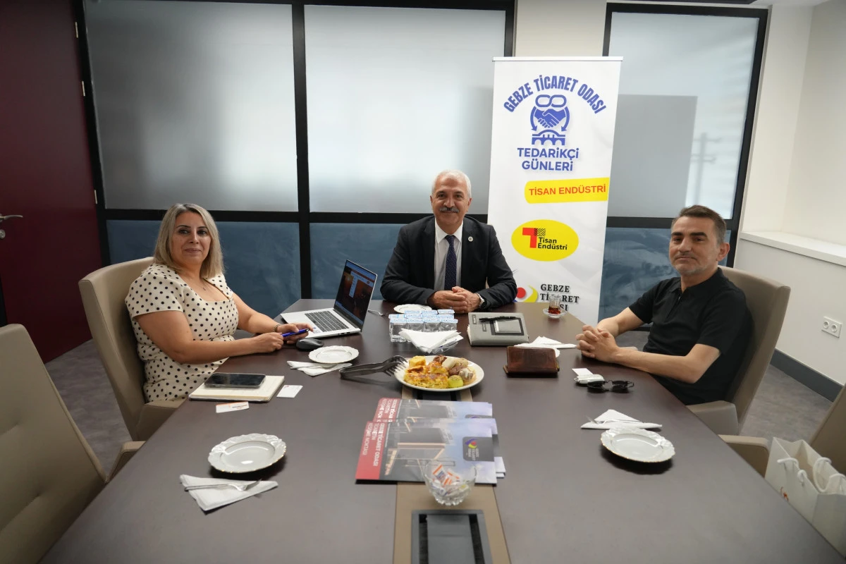 GEBZE TİCARET ODASI'NDA TİSAN END&Uuml;STRİ İLE TEDARİK&Ccedil;İ G&Uuml;NLERİ GER&Ccedil;EKLEŞTİRİLDİ
