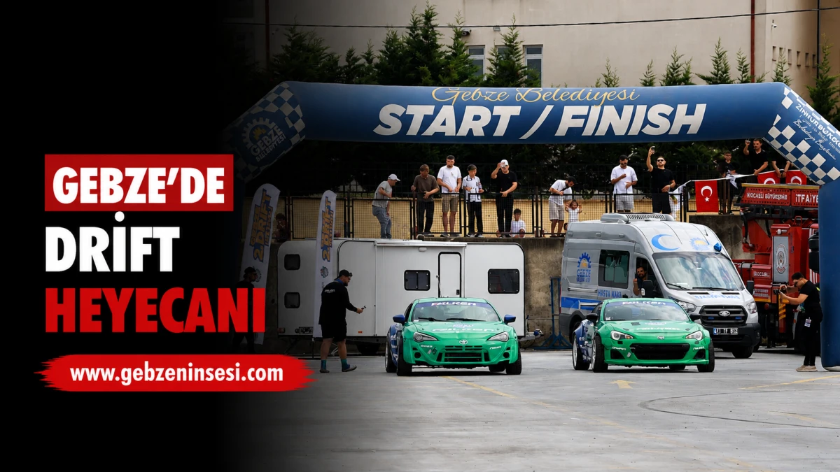 Gebze&rsquo;de Drift Heyecanı