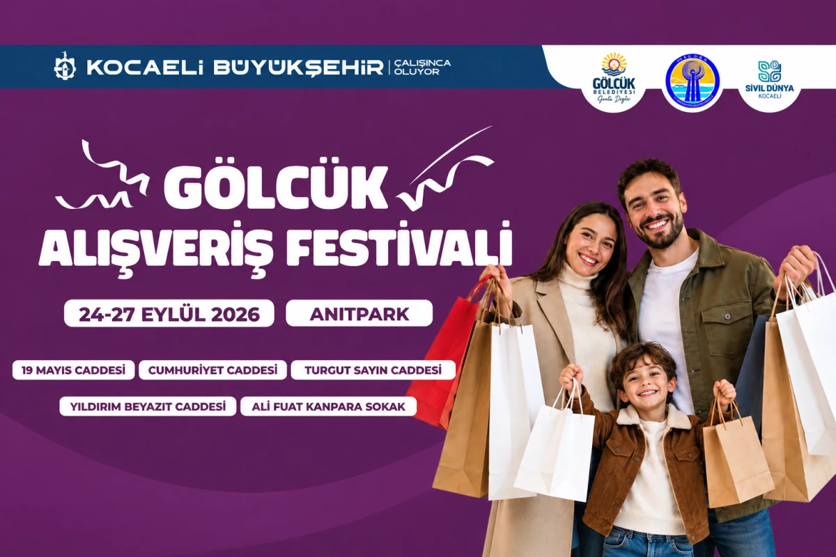G&ouml;lc&uuml;k&rsquo;te alışveriş festivali kapılarını a&ccedil;ıyor