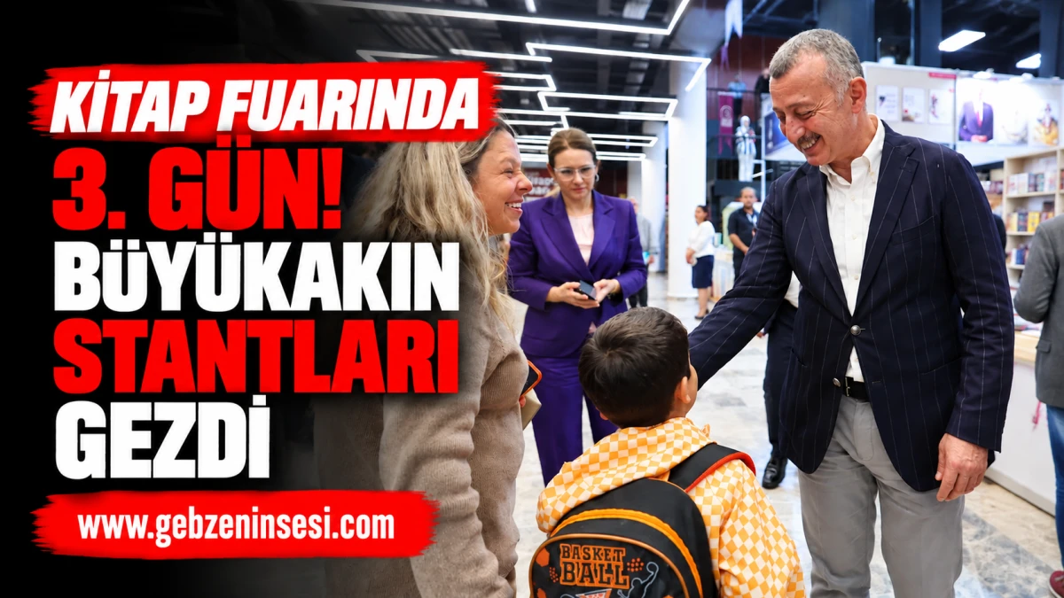 Kitap Fuarında 3. G&uuml;n! B&uuml;y&uuml;kakın Stantları Gezdi