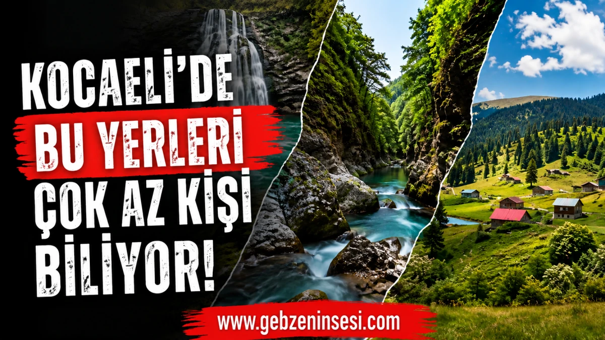 Kocaeli&rsquo;de Bu Yerleri &Ccedil;ok Az Kişi Biliyor!