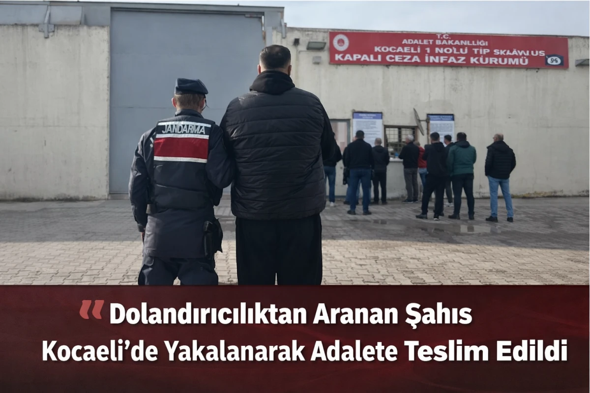 Kocaeli&rsquo;de Dolandırıcılıktan Aranan H&uuml;k&uuml;ml&uuml; Yakalandı