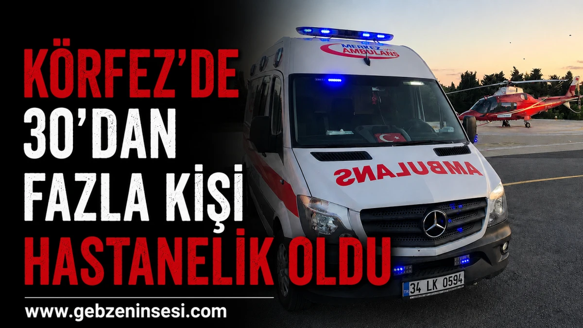 K&ouml;rfez'de mevlit yemeği sonrası 30'dan fazla kişi hastanelik oldu