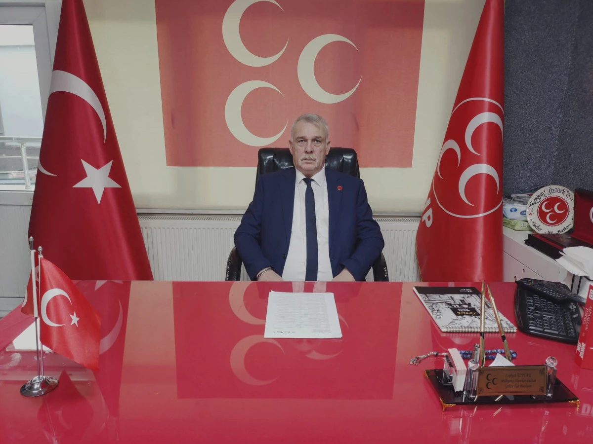 MHP Gebze İlçe Başkanı Coşkun Öztürk’ten Sert ve Net Çıkış: