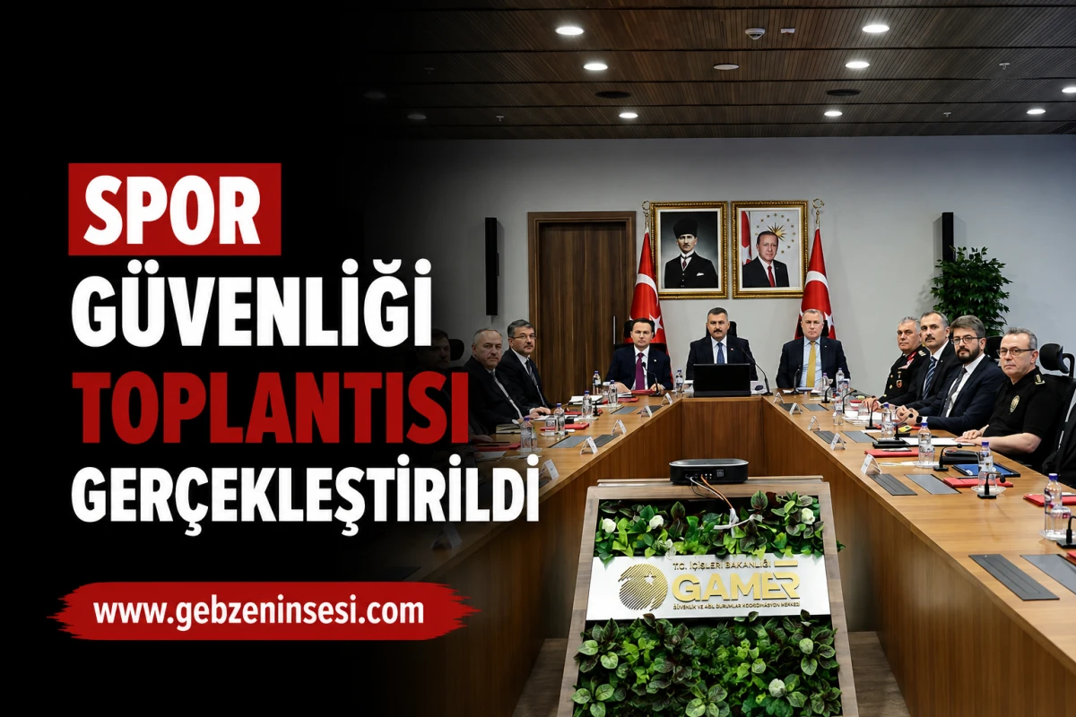 Spor G&uuml;venliği Toplantısı Ger&ccedil;ekleştirildi